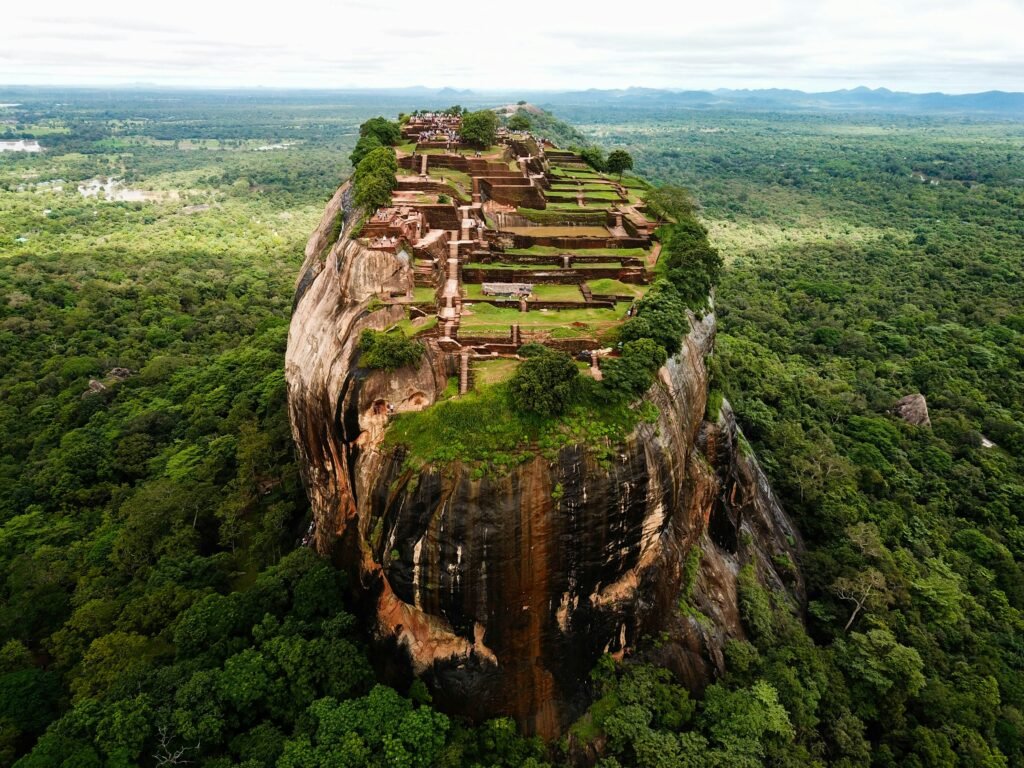 Sigiriya lion's rock