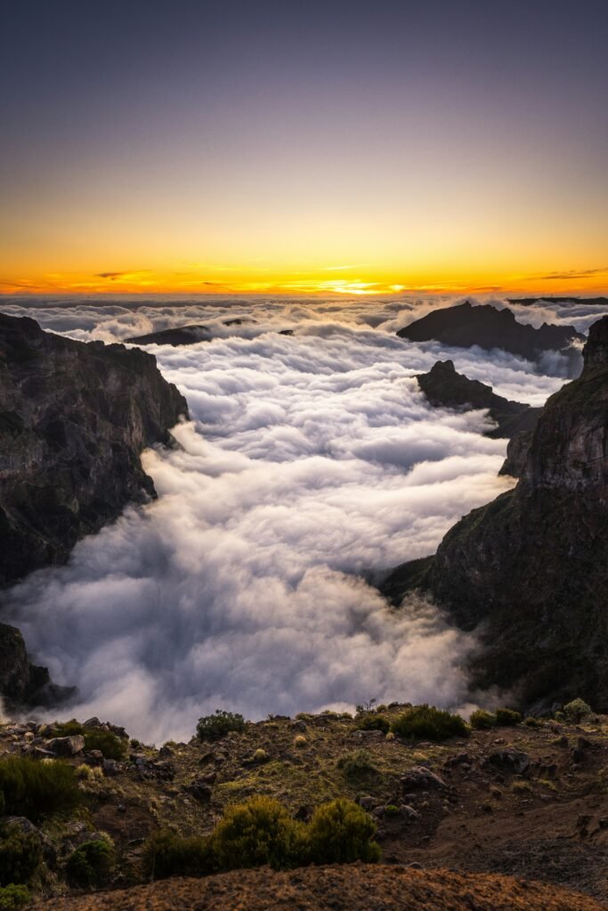 Pico do Arieiro uitzichtpunt