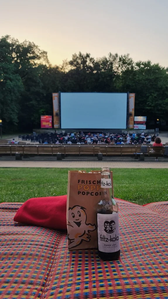 Freiluftkino Friedrichshain zomer in Berlijn