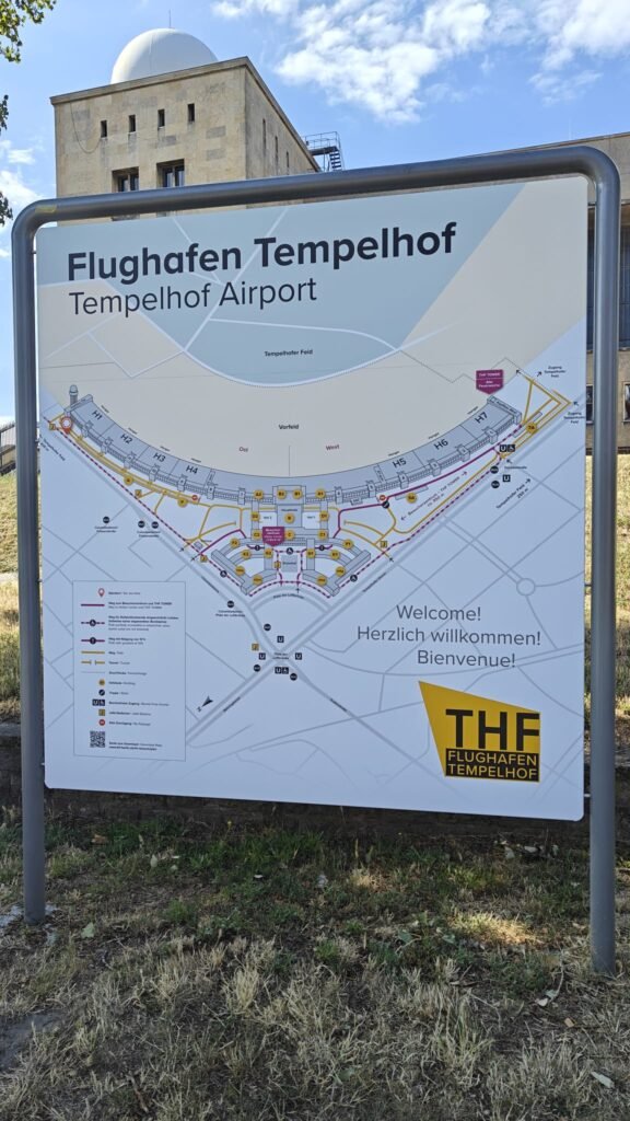 Tempelhof wijken in Berlijn rondleiding